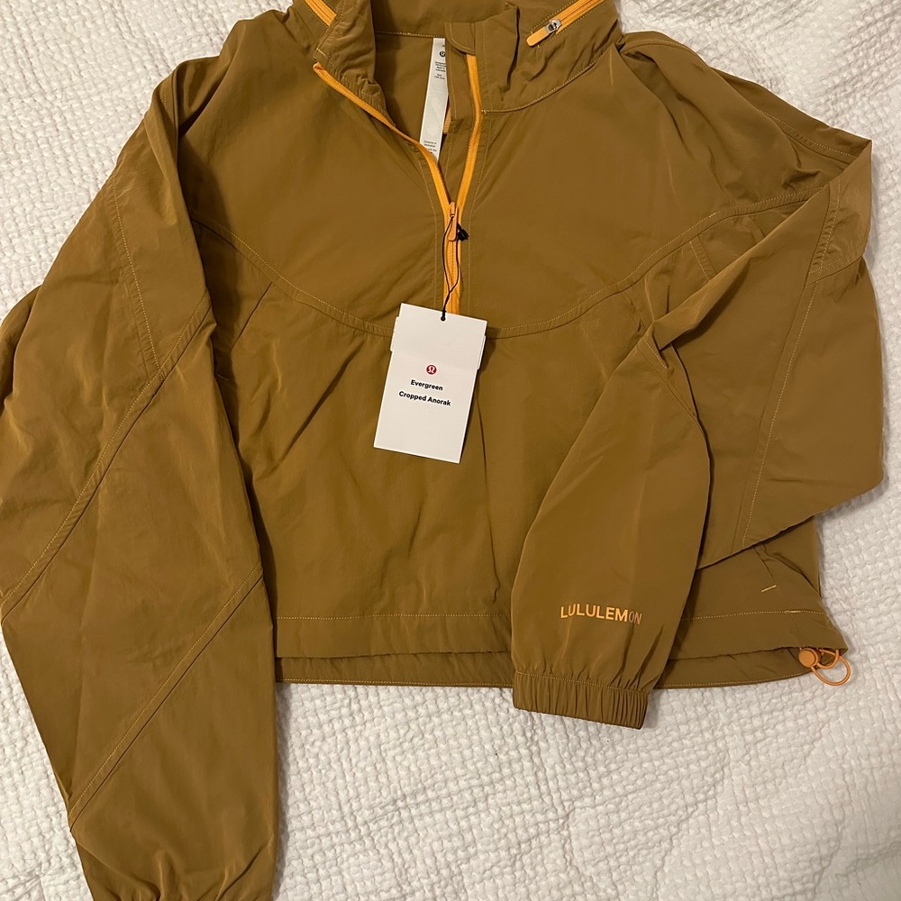 Lululemon Brown Pullover Jacket